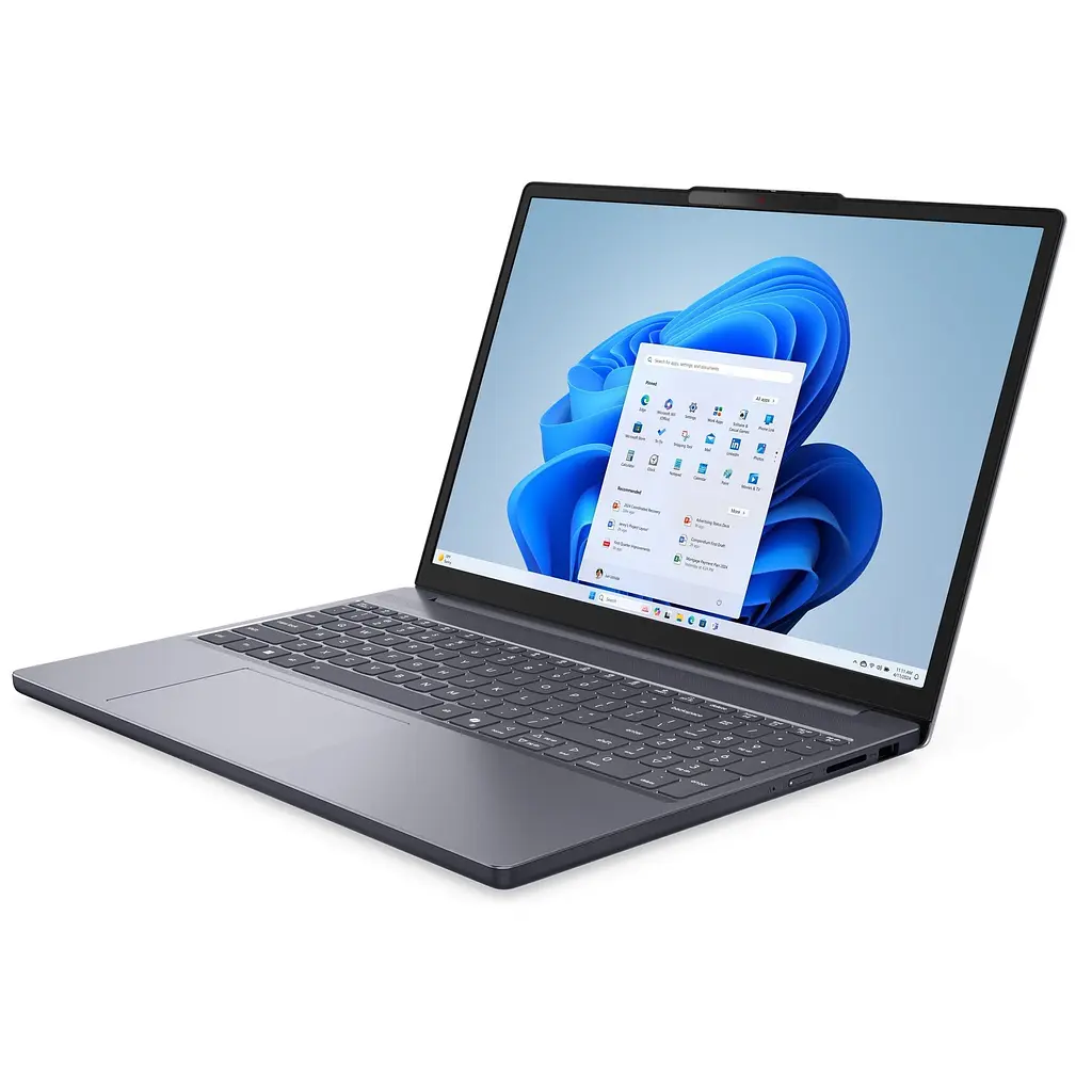 Ноутбук Lenovo IdeaPad Slim 3 15ARP10, 83K70024BM, 15.3", AMD Ryzen 7 7735HS (8-core), AMD Radeon 680M, 24GB (8GB onboard + 16GB) 4800MHz DDR5, - фото 4