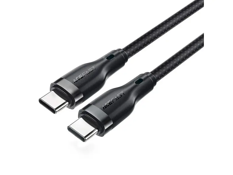 Кабель Acefast C8-03 USB-C to USB-C 60W 1.2м Black (6974316282716) - фото 3