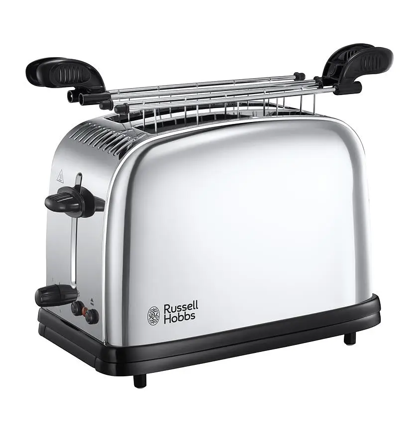 Тостер Chester 1200Вт, металл, серебристый Russell Hobbs kuh0014877 - фото 2