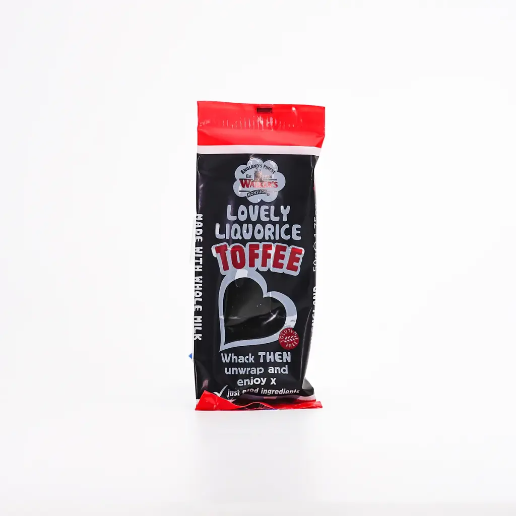Лакрична іриска Walker's Lovely Liquorice Toffee 50g