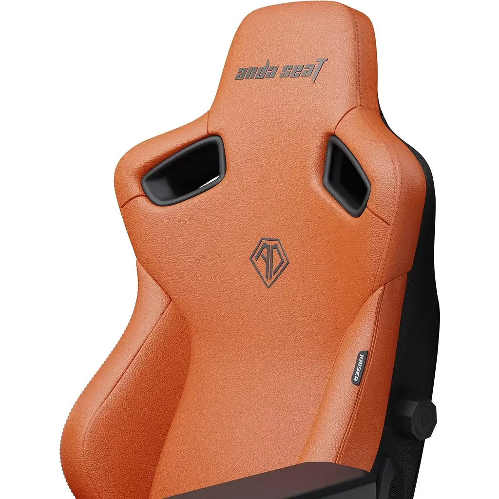 Геймерское кресло Anda Seat Kaiser 3 XL Leather Orange (AD12YDC-XL-01-O-PV/C) [121765] - фото 5