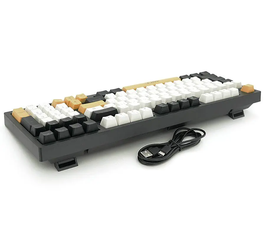Клавіатура механічна ігрова з підсвічуванням iMICE GK-500 USB Wired Type-C, Eng/Укр/Рус, Black - фото 4