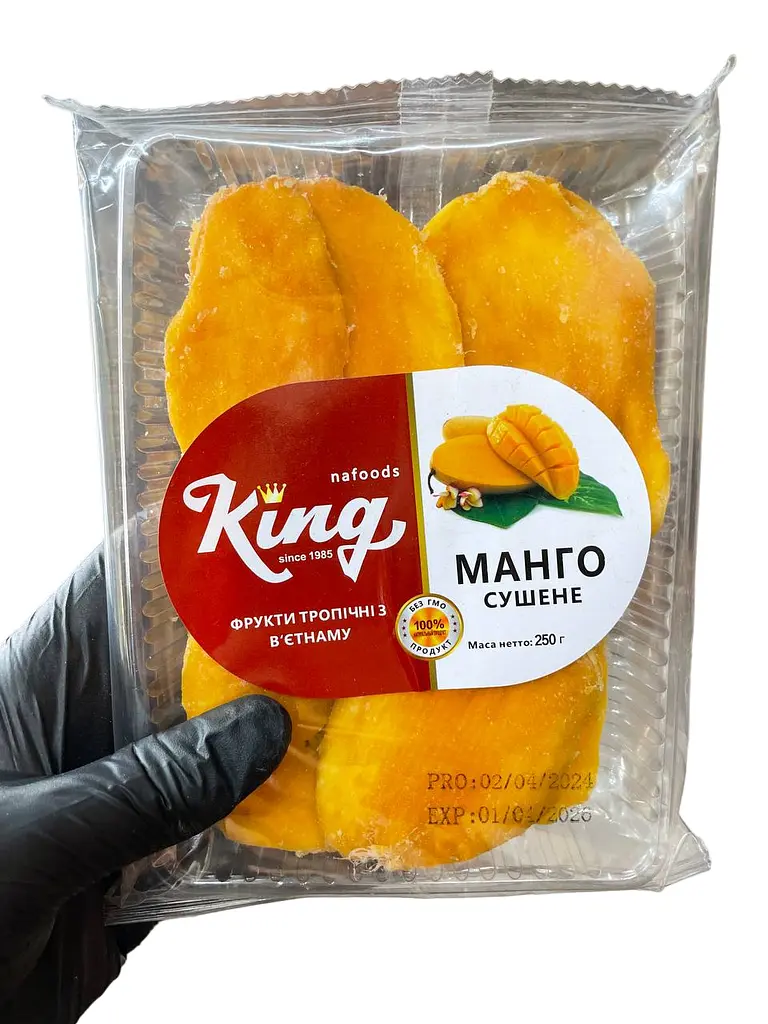 Манго сушене Kong 250г