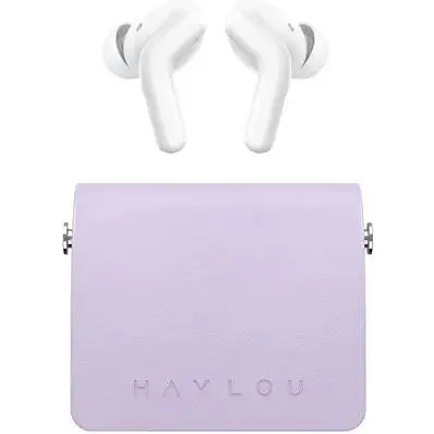 Бездротові навушники Haylou Lady Bag TWS Purple - фото 2