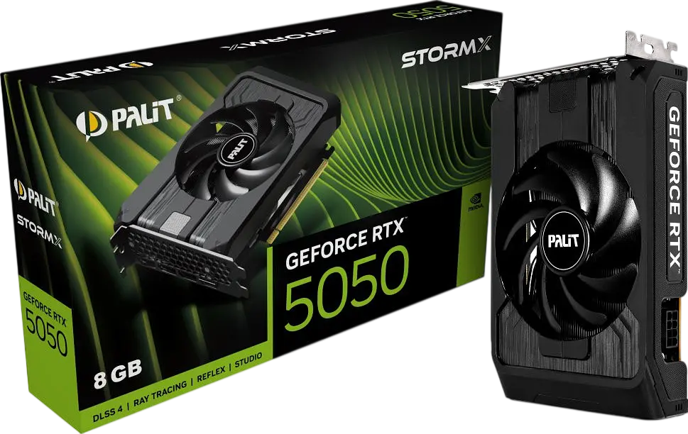 Відеокарта GeForce RTX 5050 8GB Palit Stormx (NE65050019P1-GB2070F) - фото 4