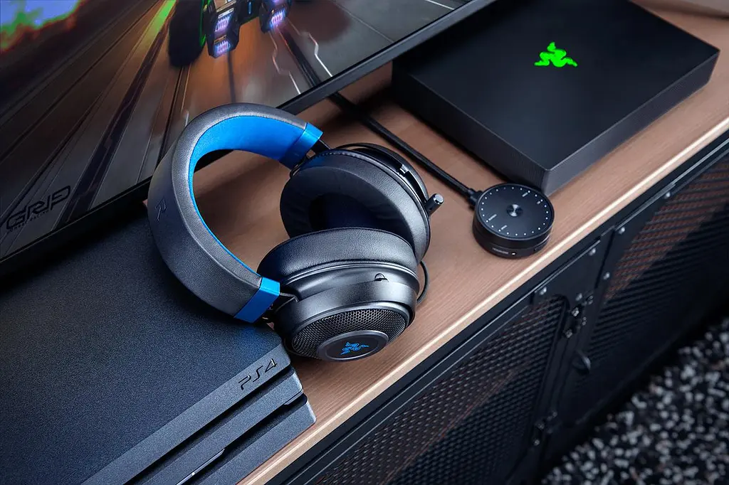 Гарнітура консольна Razer Kraken for Console 3.5 мм Black/Blue (RZ04-02830500-R3M1) - фото 6