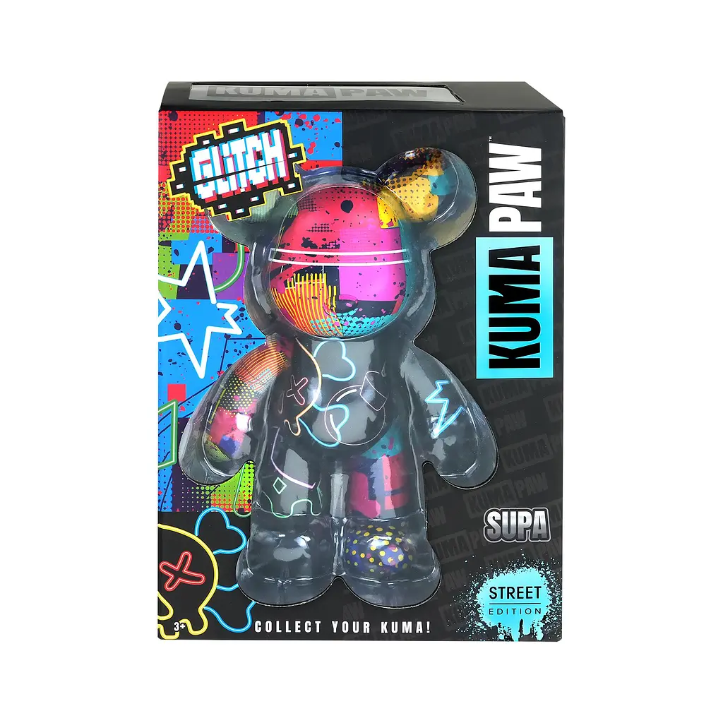 Колекційна фігурка Kuma Paw серія Вуличний вайб – Глітч ToyMonster Art.T02945-2 - фото 9