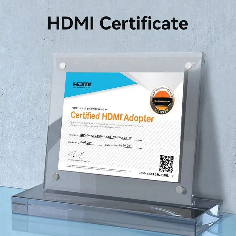 Кабель HDMI M - F (подовжувач), 5.0 м, V2.0, 4K 60Hz PVC Vention - фото 6