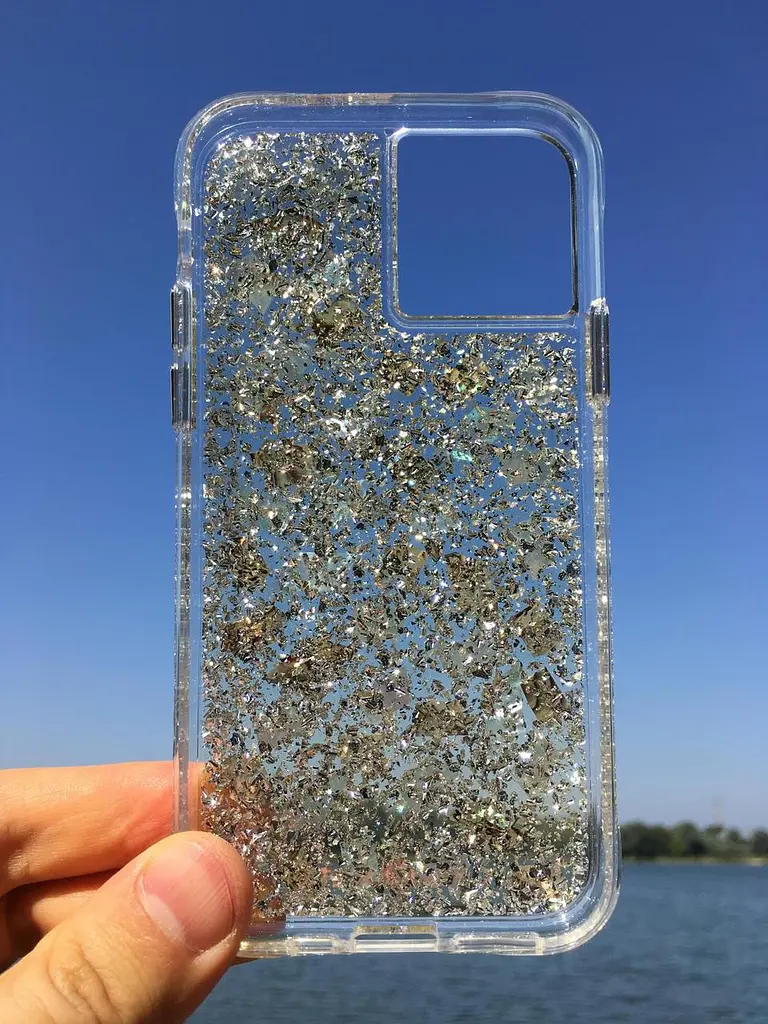 Чохол протиударний з блискітками Case-Mate Karat CM039350-08 для iPhone 11 Pro (5.8") Pearl - фото 7