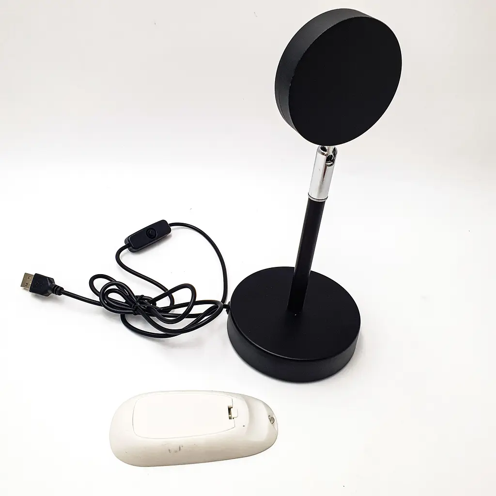 Проекційний світильник лампа для заходу сонця світанку RGB з пультом USB LED Lamp UKC Sunset Lamp F-20 - фото 15