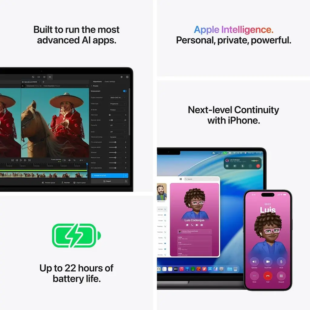 Ноутбук Apple MacBook Pro A3426 (14, Apple M5 Pro, 48 GB, 1 TB, UMA, DOS) Space Black (Z1ML001TJ) - фото 4