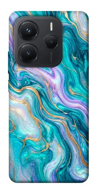 TPU чохол Demsky Mermaid marble для Xiaomi Redmi Note 14 5G