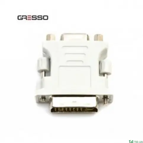 Переходник DVI(F) -> VGA(M) Gresso (GRA6008DVIVGAFM)