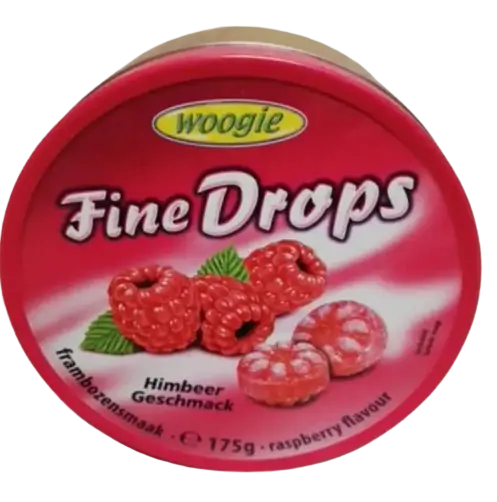 Льодяники Woogie Fine Drops зі смаком малини 175г - фото 5