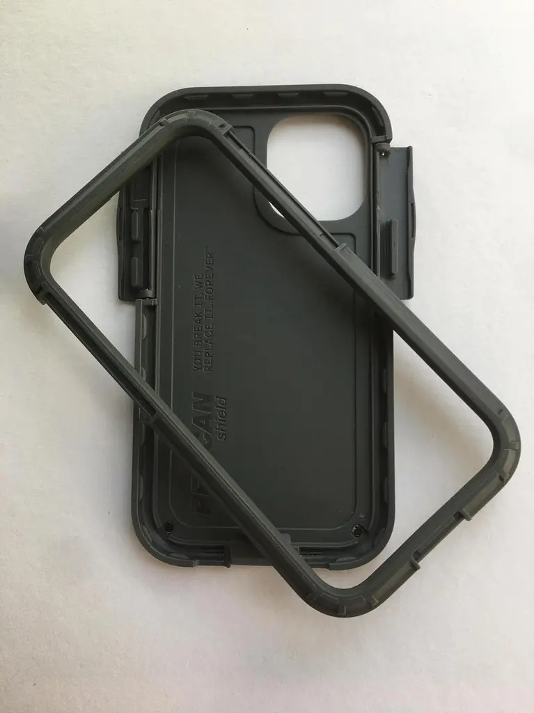Оригінальний протиударний чохол із кліпсою Pelican Shield G10 для iPhone 12 Pro Grey аналог OtterBox Defender - фото 6