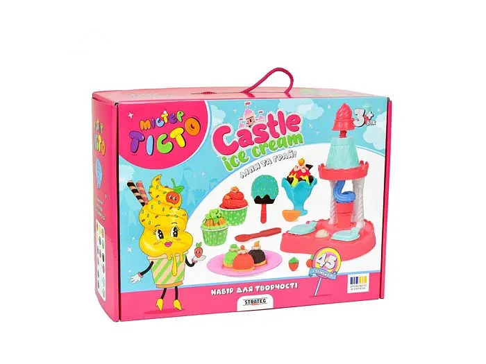 Набір для творчості Містер тісто Castle Ice-Cream, Strateg