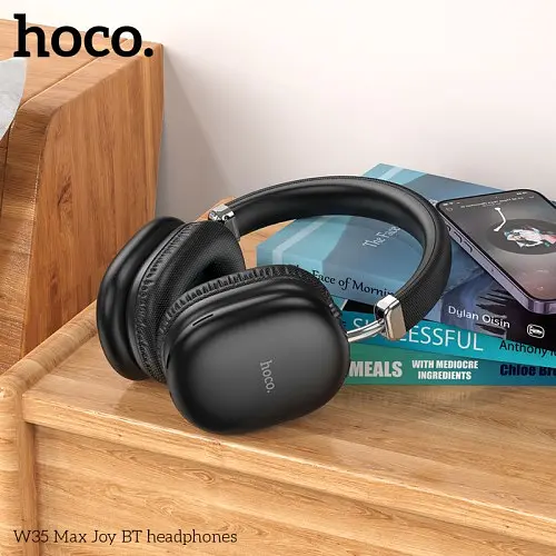 Навушники накладні HOCO W35 Max Joy BT5.3/90hours рожевий - фото 5
