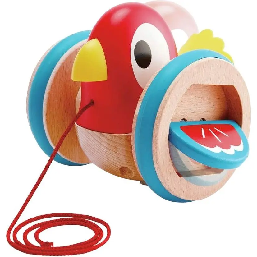 Дерев'яна каталка Hape Пташеня (E0360) - фото 2