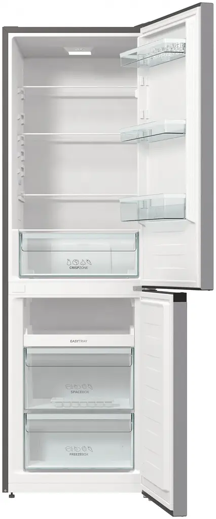 Холодильник з нижньою морозильною камерою Gorenje RK6192PS4 2 двері 208(112) л А++ сріблястий (RK6192PS4) - фото 4