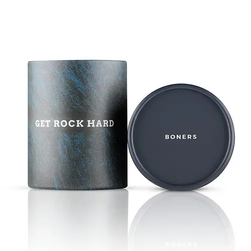 Подвійне ерекційне кільце Boners Classic Cock Ball Ring (сірий) - фото 2