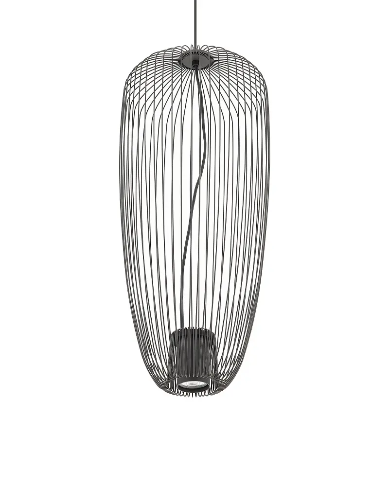 Подвесной светильник, люстра Nowodvorski 11243 Pumpkin S GU10 1x10W IP20 Темно-серый - фото 5