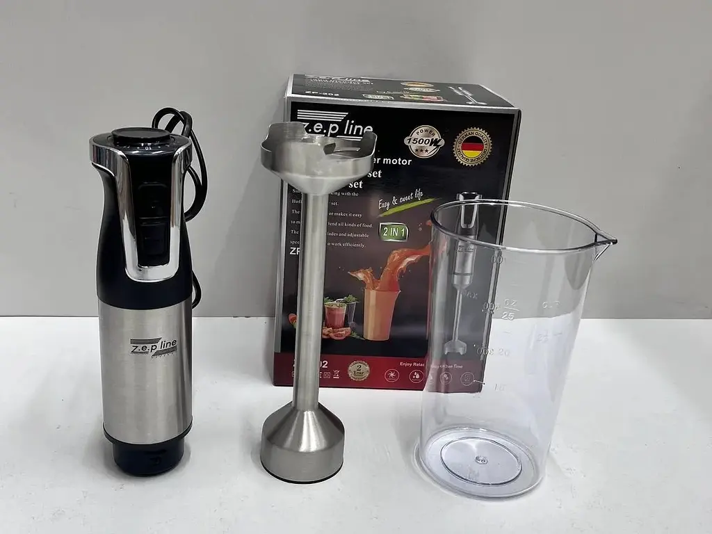 Блендер погружной Zepline ZP-202 1500 Вт чорный (43270-ZP-202_640) - фото 2