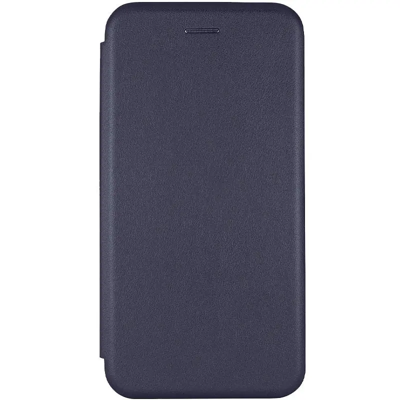Шкіряний чохол-книжка Classy для Xiaomi Redmi 12 Темно-синій