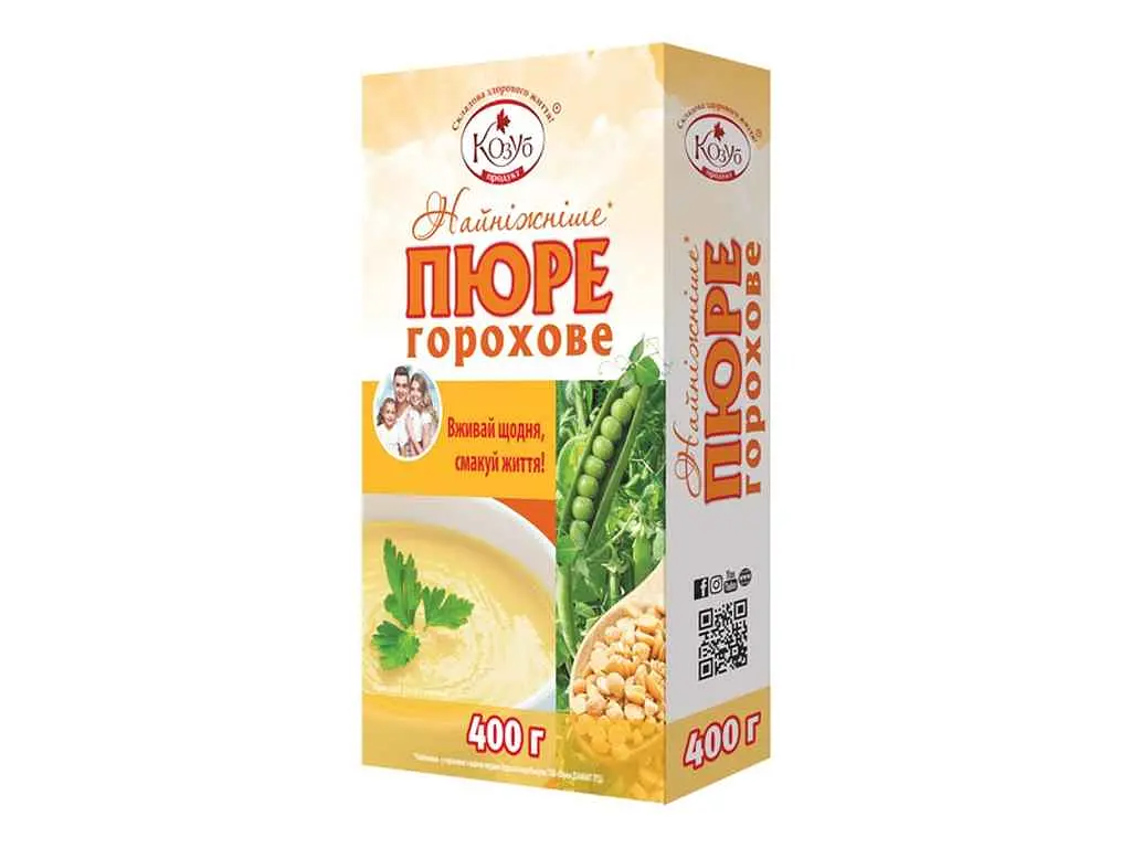 Пюре Козуб Продукт 400г горохове