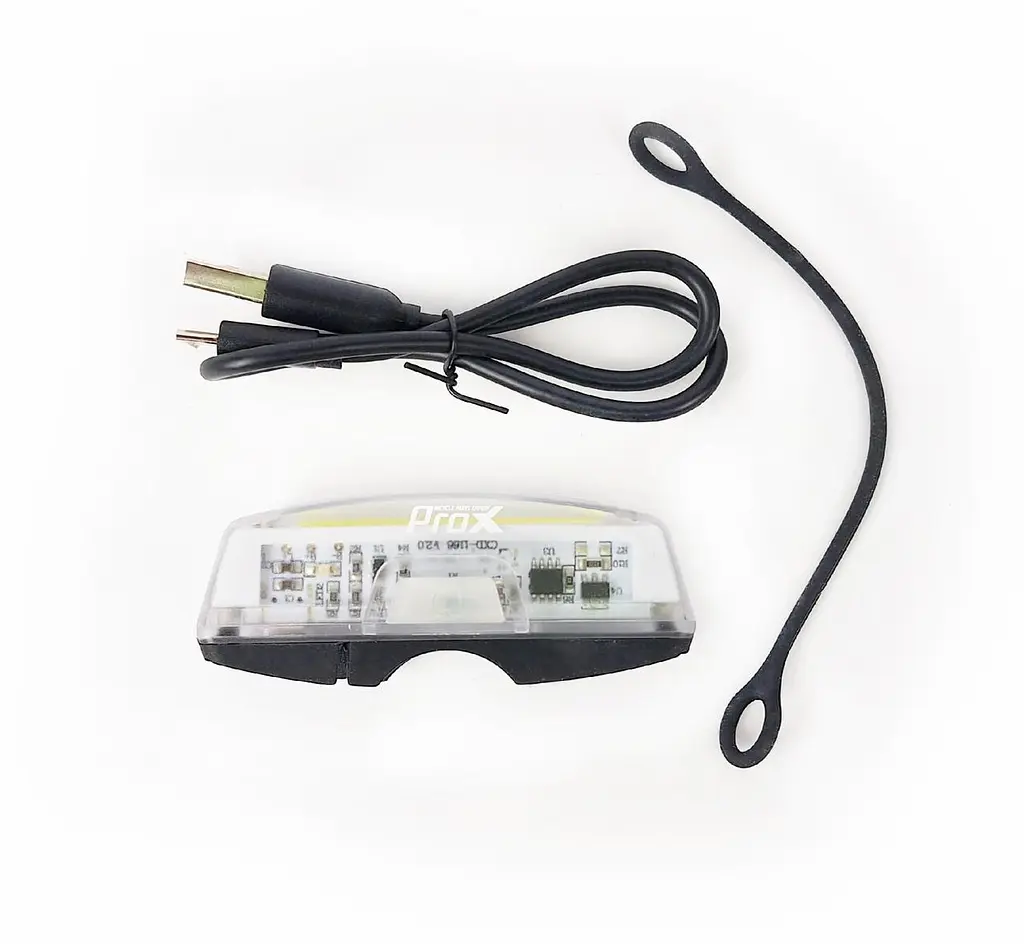 Велосипедна фара передня Proх Line F 32 Cob Led USB 100 Lm білий (G0000310) - фото 3