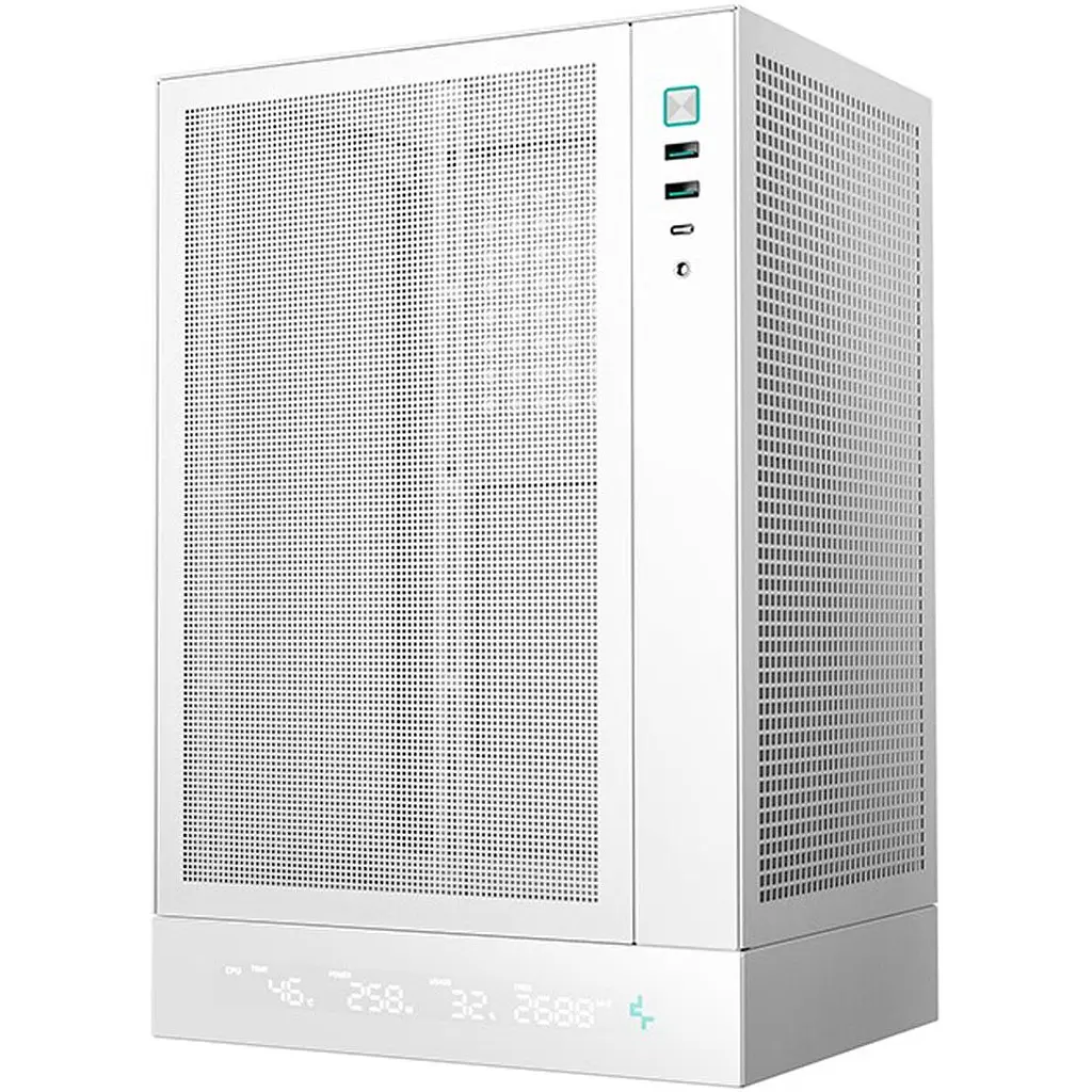 Корпус Deepcool CH170 Digital White (R-CH170-WHNPI0D-G-1) [146737] - фото 10