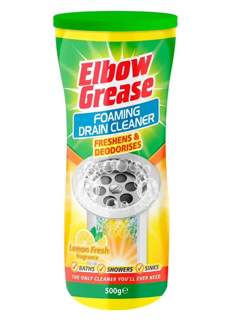 Засіб для прочищення труб Elbow Grease Foaming Drain Cleaner Lemon Fresh 500 г