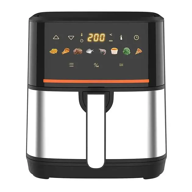 Аерофритюрниця безмасляна Luma Bella LB-60027 електрична 7.5л з сенсорним управлінням 2200Вт Чорний - фото 2
