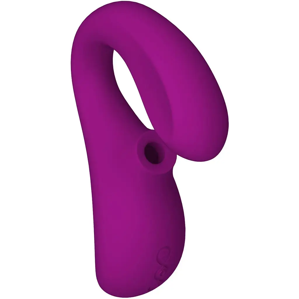 Вакуумний стимулятор Lelo Enigma Deep Rose - фото 5