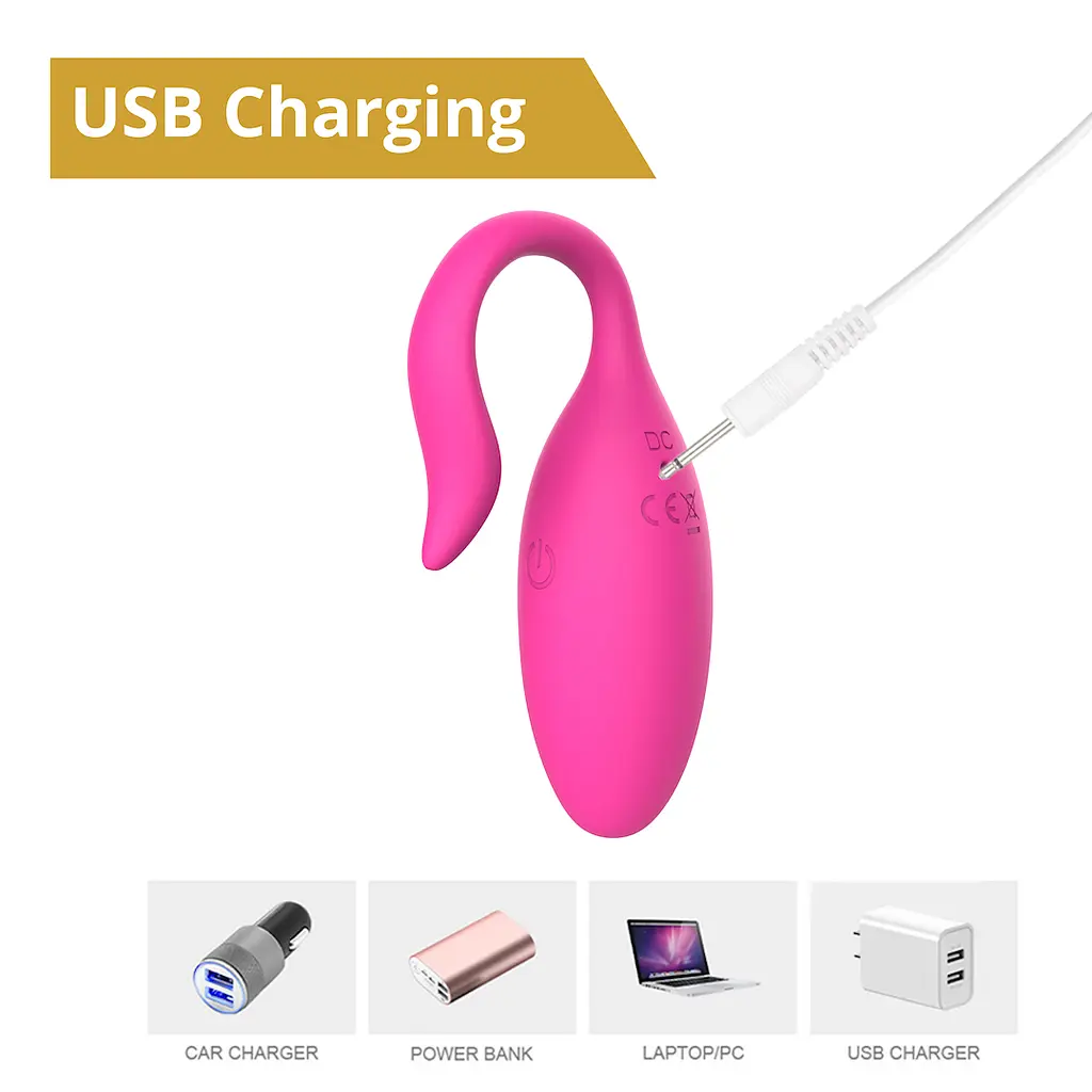 Віброяйце Erospace Sweet Play A9 10.5 см рожевий - фото 13