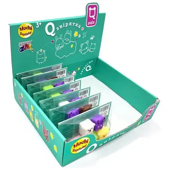 Іграшка колекційна Monster Gum mochi squishy Q звірятка (T25009) - фото 5
