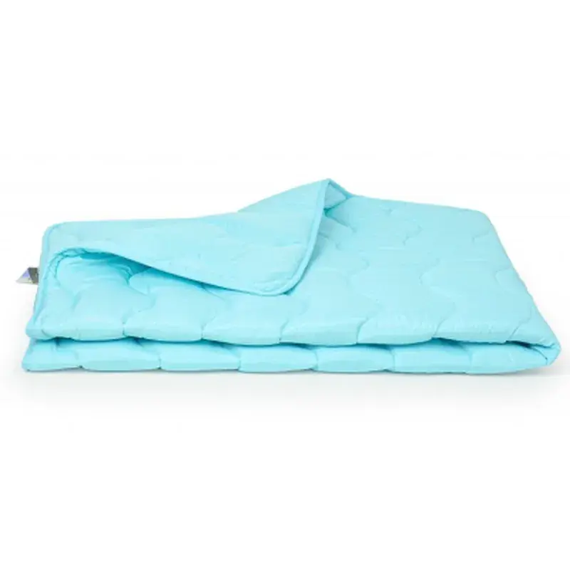 Ковдра MirSon вовняна №1640 Eco Light Blue 155х215 (2200002653183) - фото 5