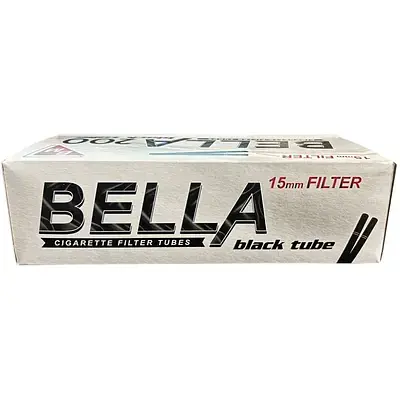 Гільзи для цигарок Bella 15 мм Black 200 шт. - фото 4