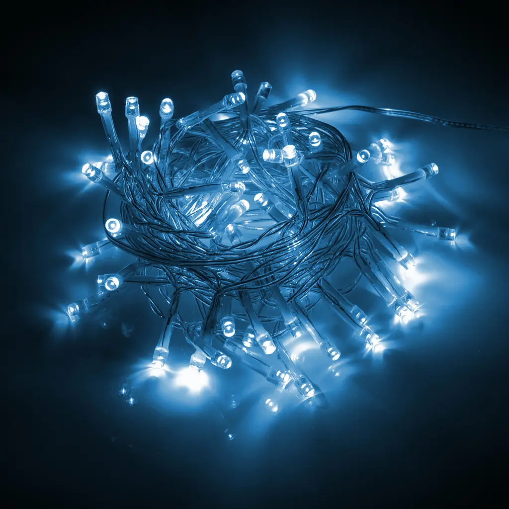 Електрогірлянда Yes! Fun нитка 70 LED мерехтіння 4.9 м холодно-біла (975063) - фото 4