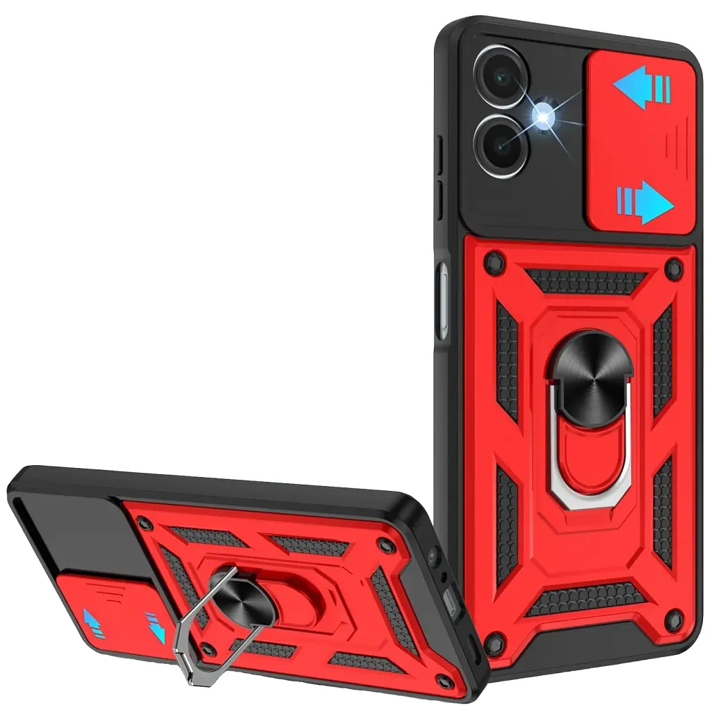 Чохол до мобільного телефона BeCover Military Samsung Galaxy A06 SM-A065 Red (713068)