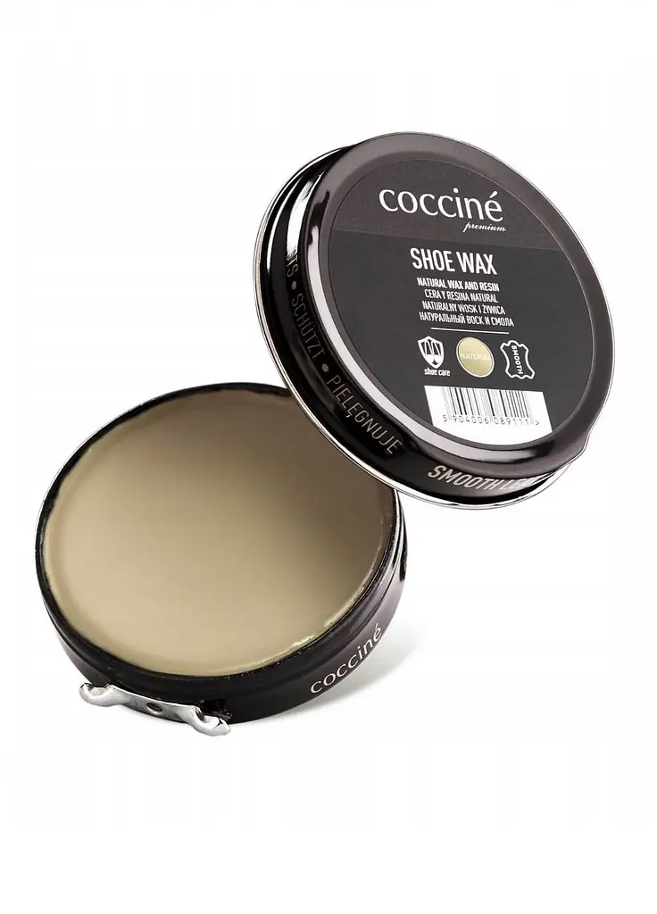 Крем-віск для шкіри Coccine Shoe Wax, 40 г, безбарвний - фото 2