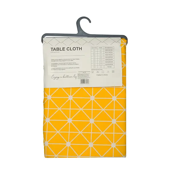 Скатерть The Textile Sunny, 140х120 см, оранжевая (174) - фото 2