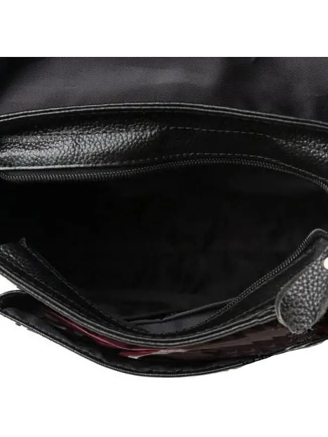 Чоловіча якісна шкіряна сумка через плече Tiding Bag A25-1278A - фото 2