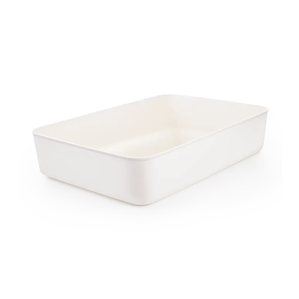 Ящик для хранения МВМ My Home FH-12 L 360х257х80 мм белый (FH-12 L WHITE) - фото 2