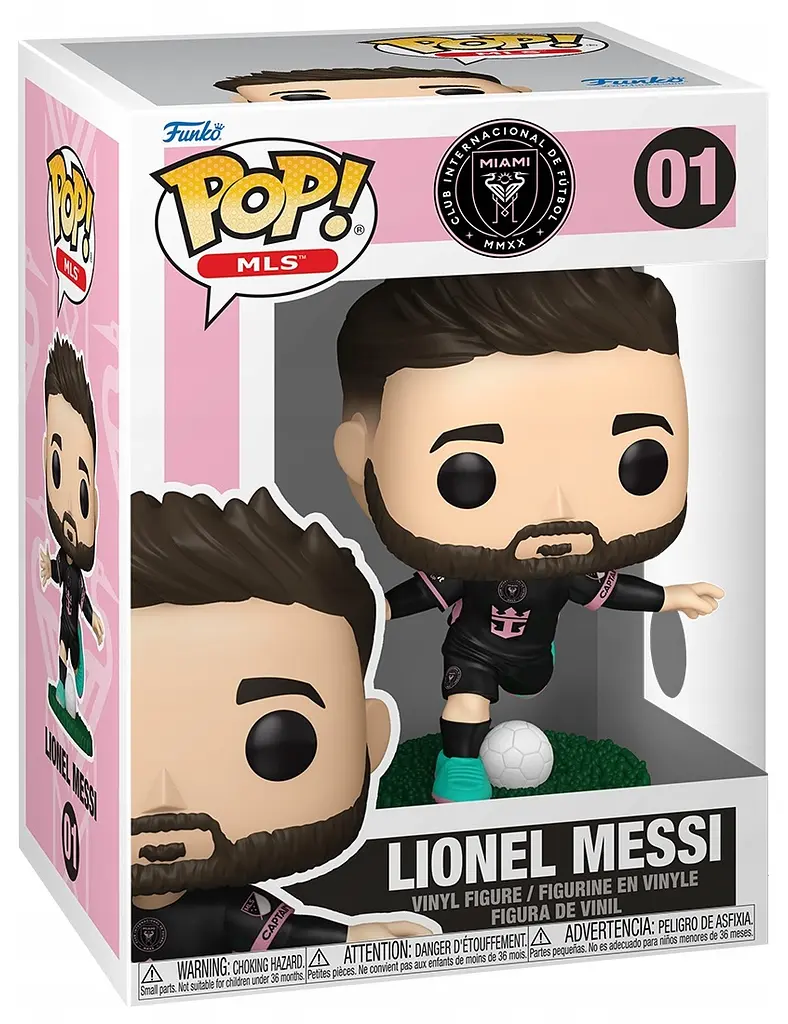 Фигурка Funko POP Football: Inter Miami - Lionel Messi Away det0018385 - фото 2