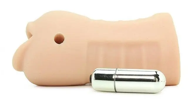 Мастурбатор з вібрацією Doc Johnson Sasha Grey Ultraskyn Vibrating Deep Throat Sucker Doc Johnson SO1588 23674 - фото 4