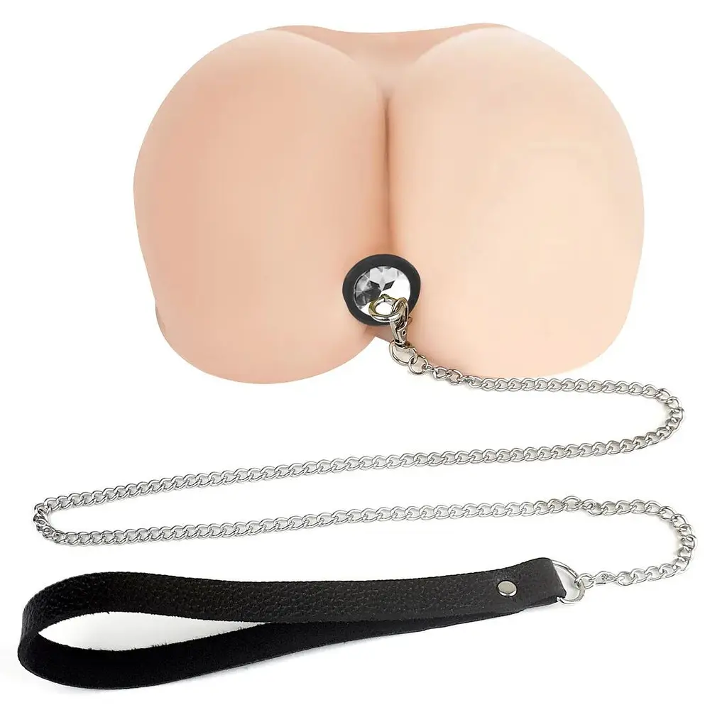 Силіконова анальна пробка Art of Sex Silicone Anal Plug with Leash size S Art of Sex SO6179 93008 - фото 3
