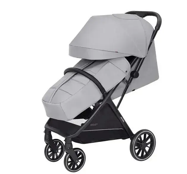 Прогулянкова коляска Carrello Nero CRL-5514  Slate Grey легка компактна з поворотними колесами - фото 2