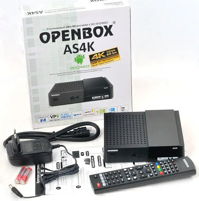 Спутниковый ресивер Openbox AS4K+ - фото 3