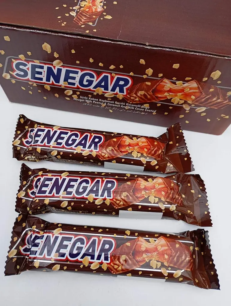 Шоколадний батончик Senegar Горіх 40 г 24 шт