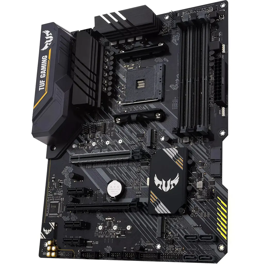 Материнська плата Asus TUF Gaming B450-PLUS II sAM4 B450 4xDDR4 HDMI-DP ATX - фото 4